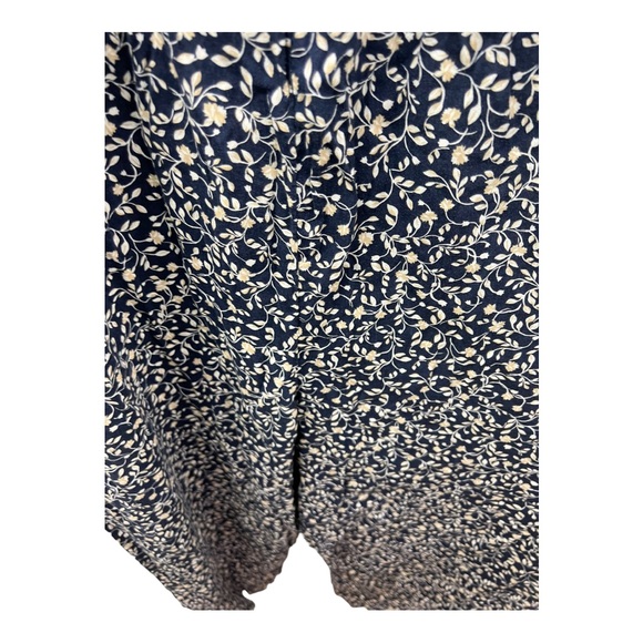 OLD NAVY jumpsuit size XXL sleeveless blue with flowers print NWT - Picture 4 of 16